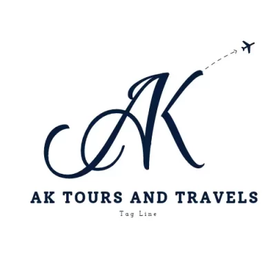 AK Tours And Travels Logo Design