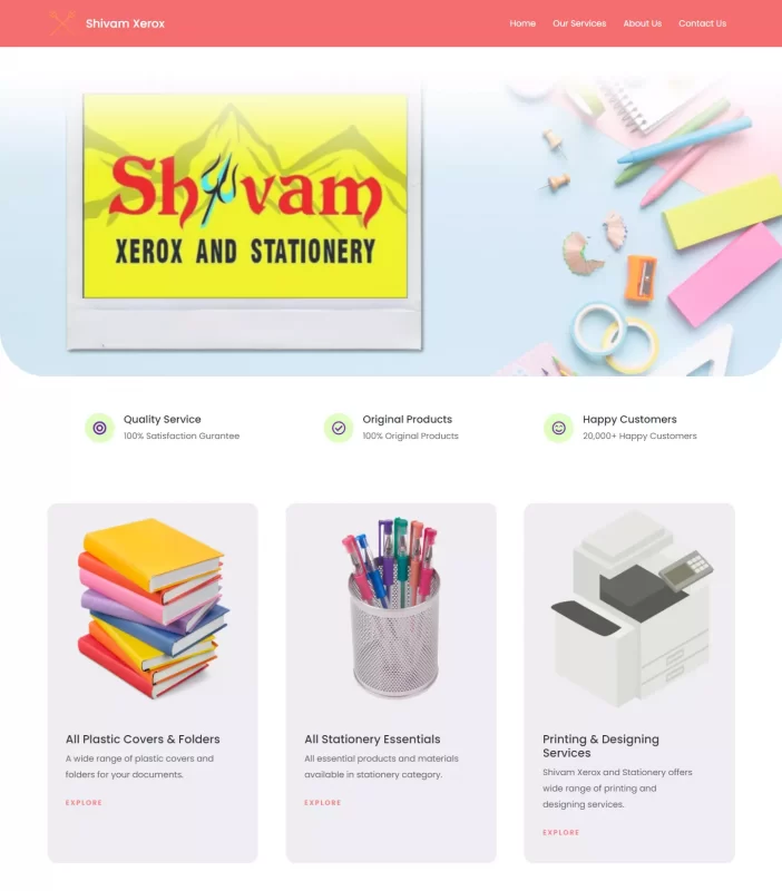 Shivam Xerox and Stationery